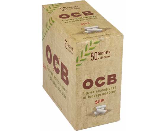 Filtre OCB Bio I Boite de 50 sachets de 150 filtres OCB Bio