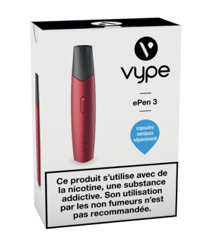 KIT SIMPLE VYPE EPEN 3 ROUGE