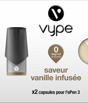 CAPSULES EPEN 3 SAVEUR VANILLE INFUSEE 0MG