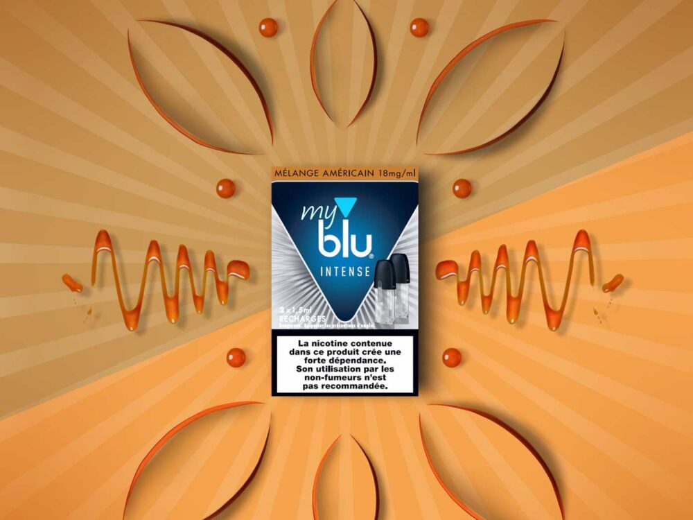 CAPSULES MYBLU INTENSE MELANGE AMERICAIN 18MG