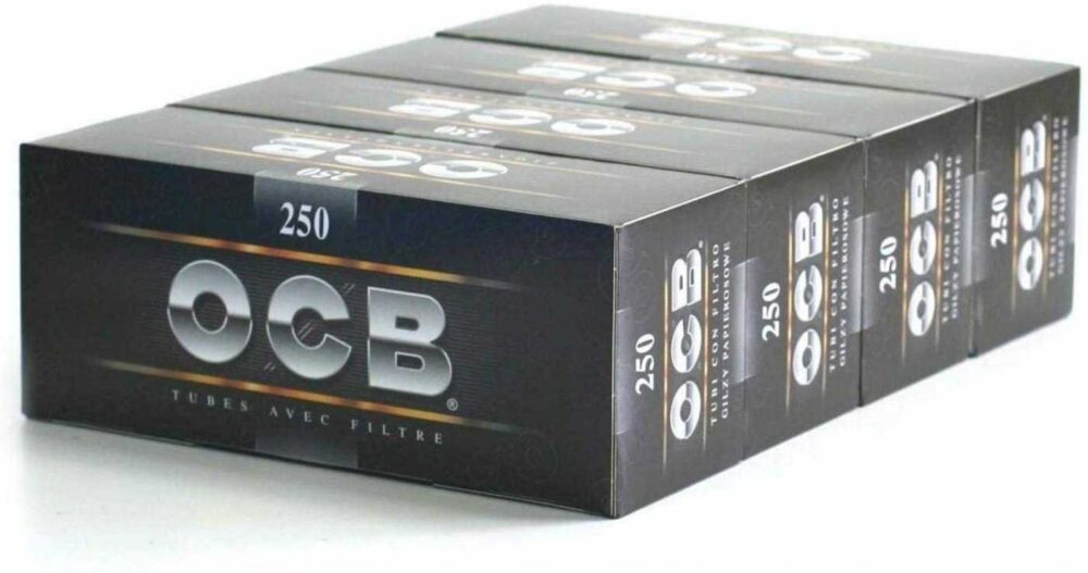 Boite de 250 tubes OCB avec filtre x4