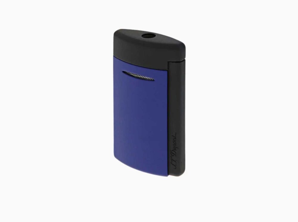 BRIQUET S.T DUPONT NEW MINIJET NOIR MAT ET OCÉAN – Image 2