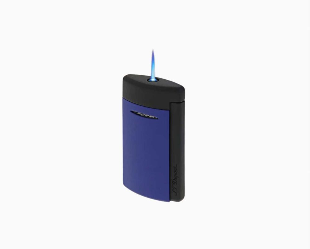 BRIQUET S.T DUPONT NEW MINIJET NOIR MAT ET OCÉAN – Image 5