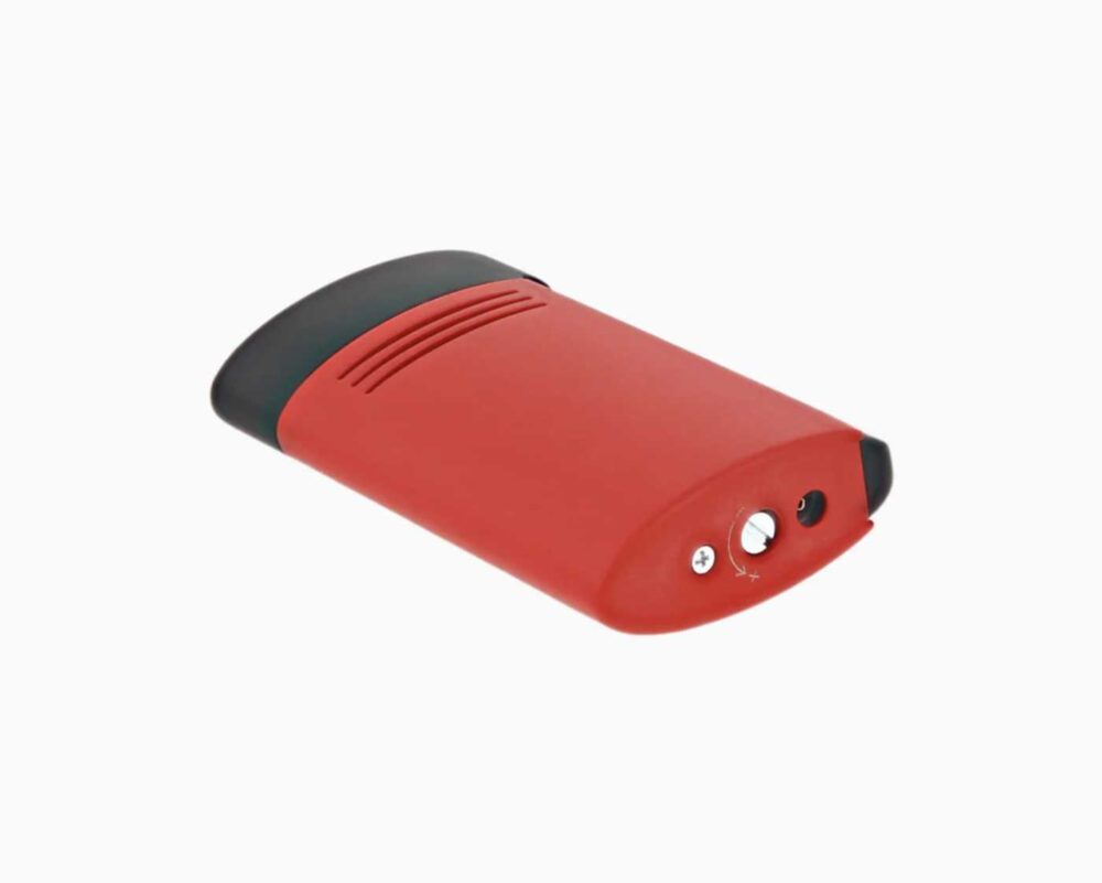 BRIQUET S.T. DUPONT MEGAJET NOIR ET ROUGE MAT – Image 3