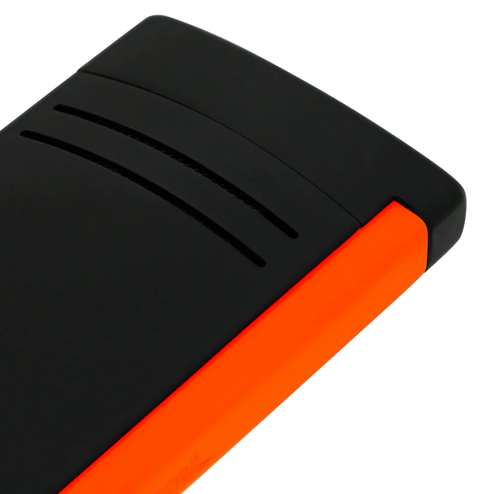 BRIQUET MAXIJET ST  DUPONT MAT ORANGE FLUO – Image 2
