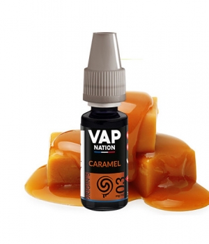 E-liquide Caramel – Pack de 3 – Vape Nation