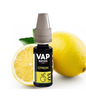 E-liquide Citron – Pack de 3 – Vape Nation