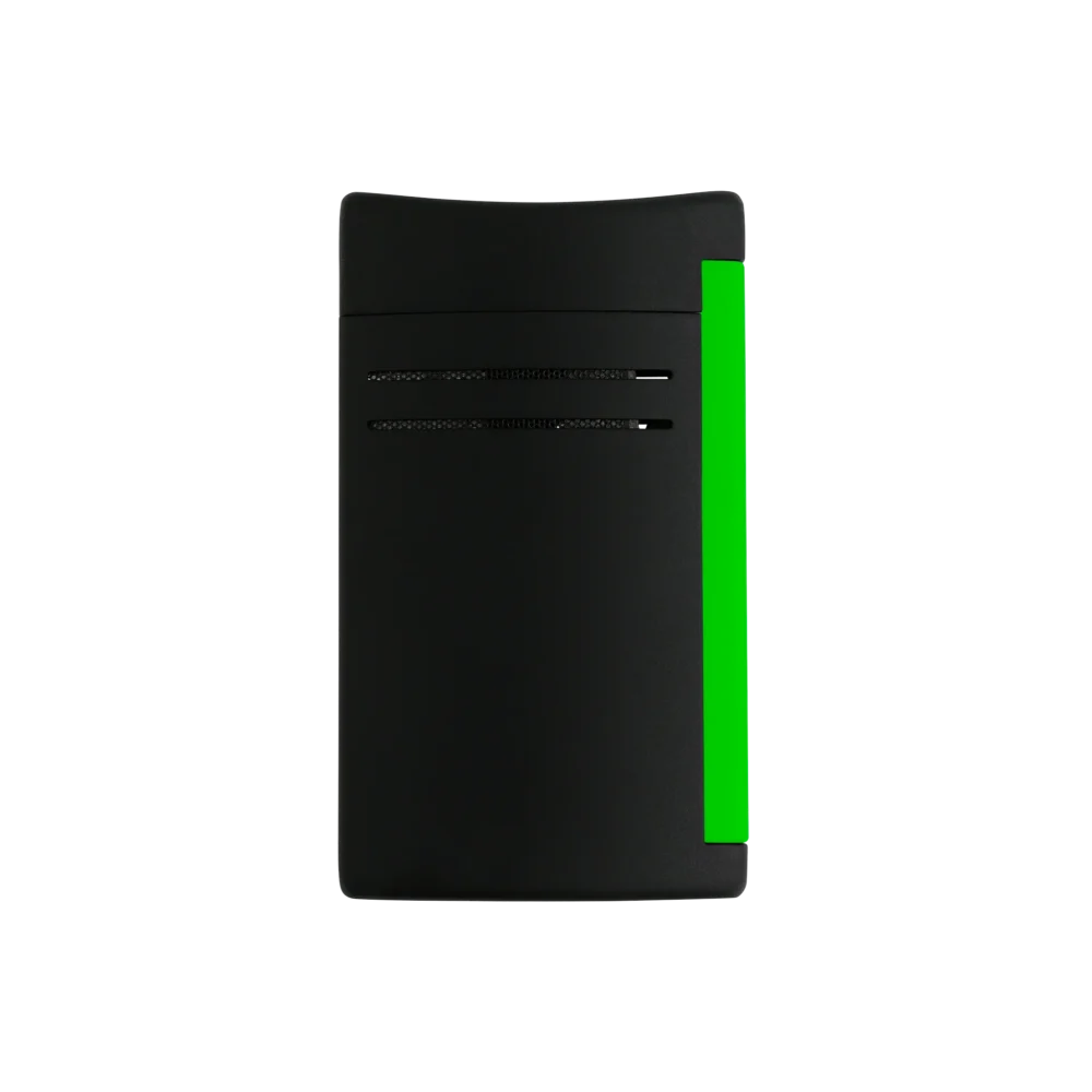 BRIQUET MAXIJET ST  DUPONT MAT VERT FLUO