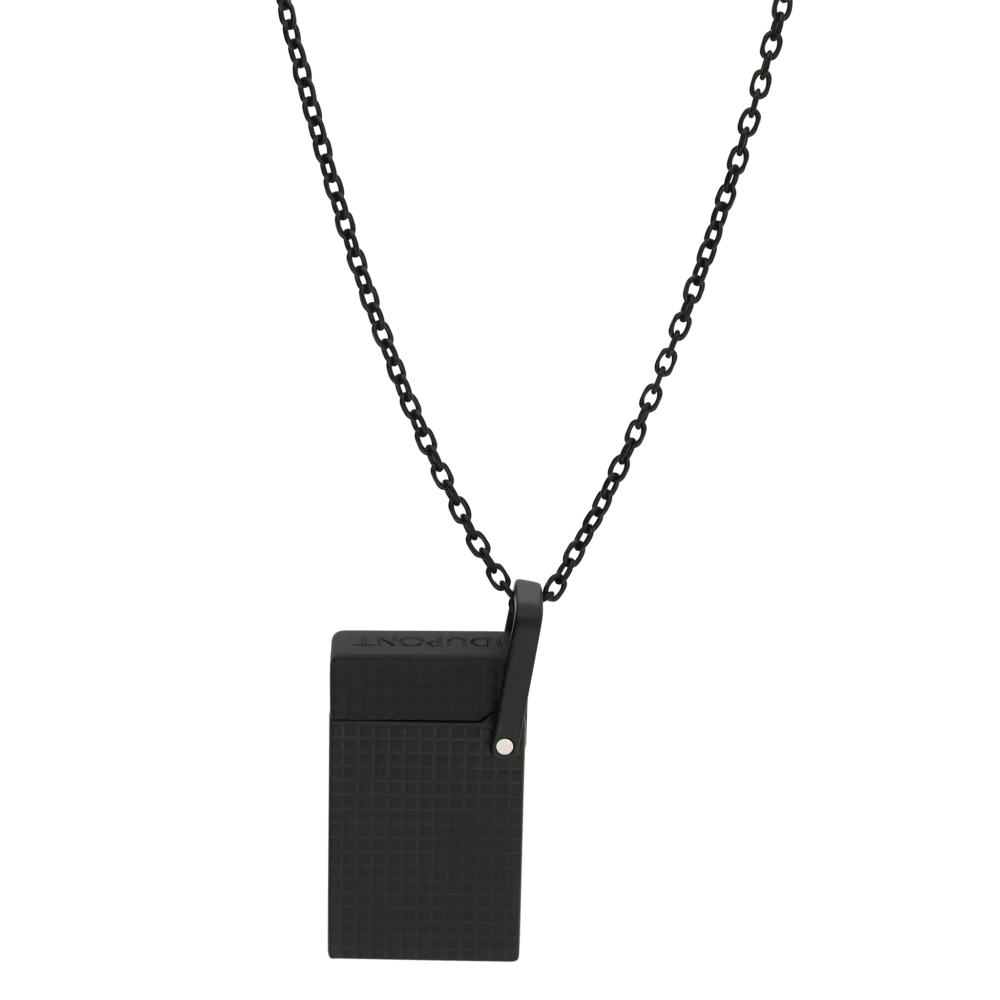 LIGHTER NECKLACE MAT NOIR – Image 5