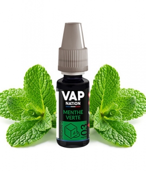 E-liquide Menthe Verte – Pack de 3 – Vape Nation