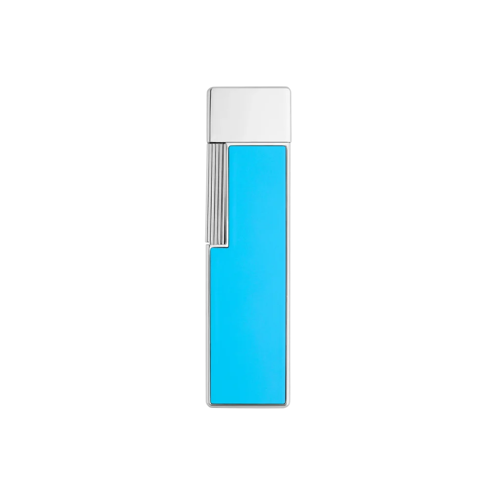 BRIQUET S.T. DUPONT TWIGGY LAQUÉ BLEU TURQUOISE – Image 3