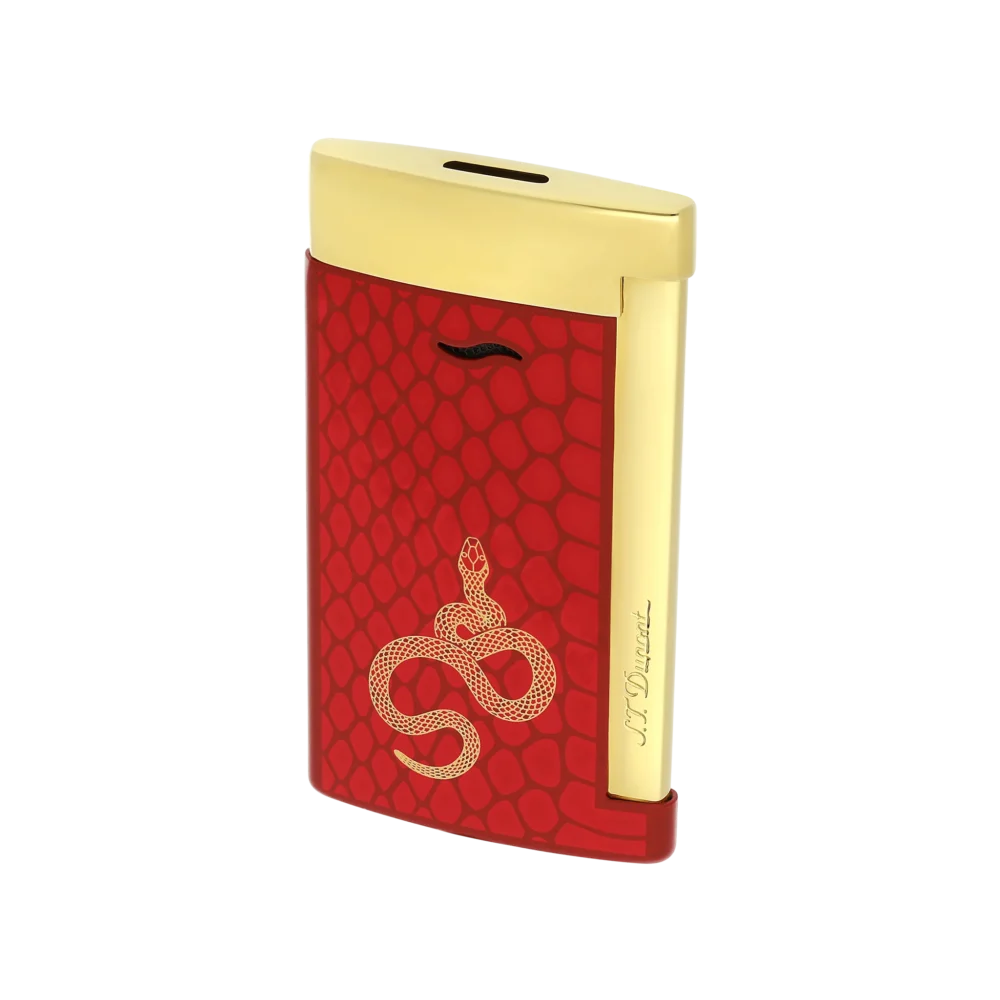 BRIQUET ST DUPONT SLIM 7 LAQUÉ ROUGE