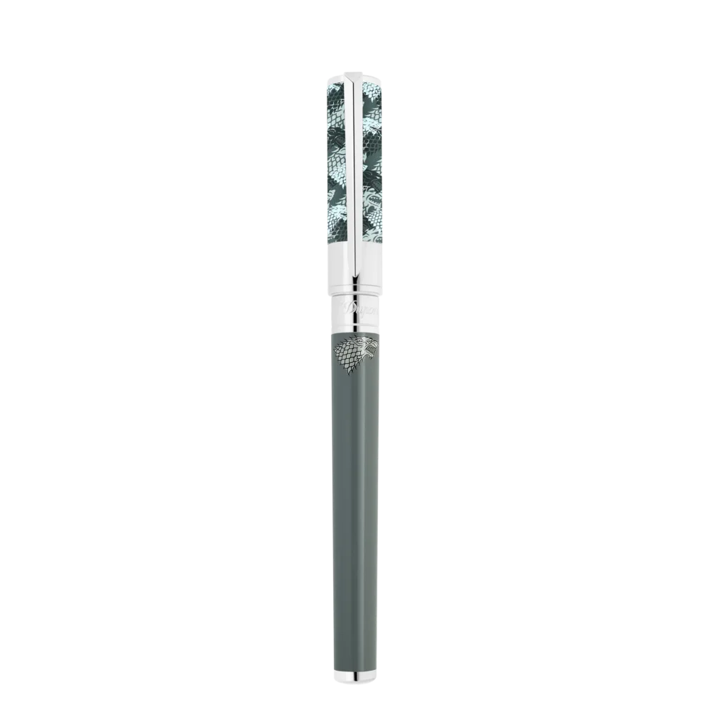 STYLO ROLLER S.T. DUPONT D INITIAL GAME OF THRONES  GRIS CLAIR
