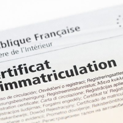 Service carte grise